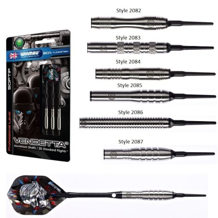 WINMAU BRASS DART VENDETTA