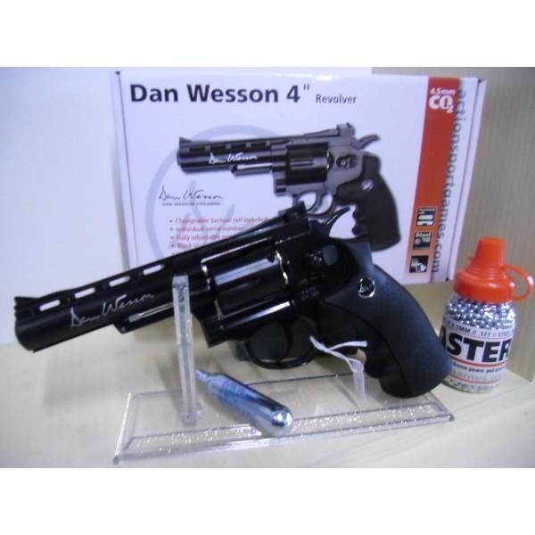 PISTOLA ASD REVOLVER DAN WESSON 4''