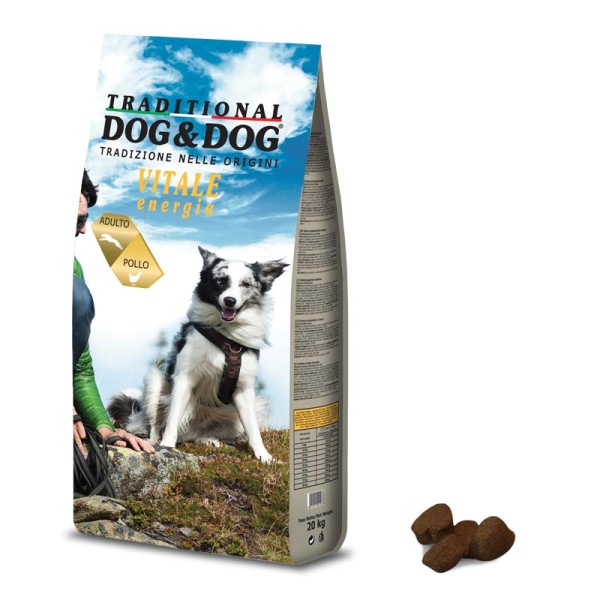 Traditional DOG&DOG – VITALE energia | Secco 20Kg