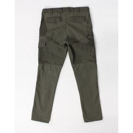 Pantalone canvas di cotone con kevlar sulle gambe T105