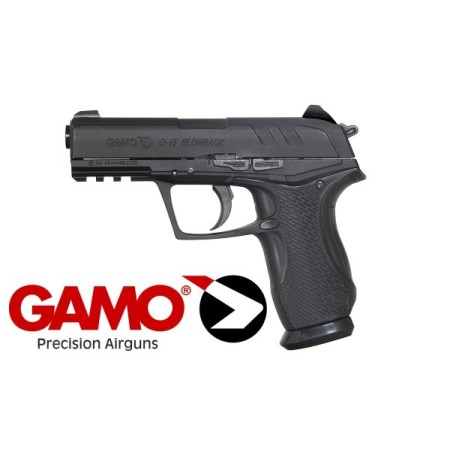 PISTOLA GAMO MOD. C-15 BLOW BACK CO2 CAL. 4,5