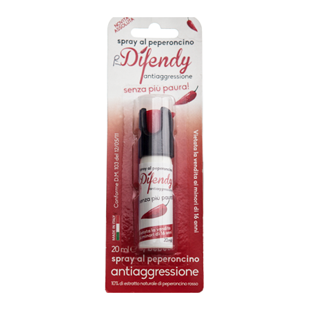 SPRAY ANTIAGGRESSIONE AL PEPERONCINO DIFENDY