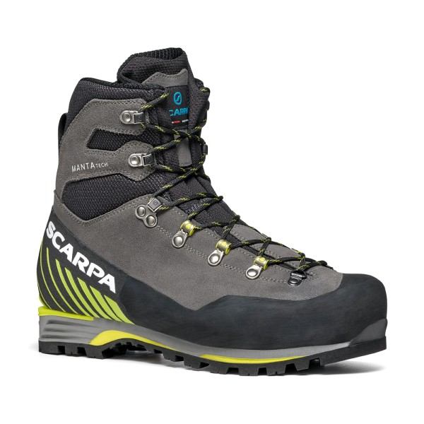 SCARPONI SCARPA MOD.MANTA TECH GTX SHARK-LIME ALPINISMO