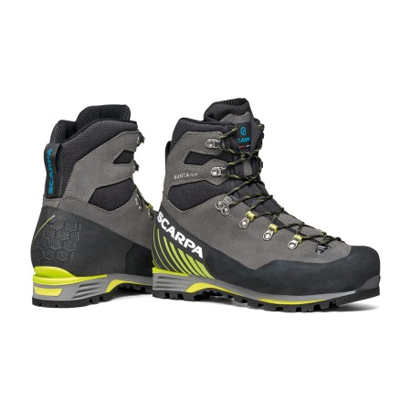 SCARPONI SCARPA MOD.MANTA TECH GTX SHARK-LIME ALPINISMO