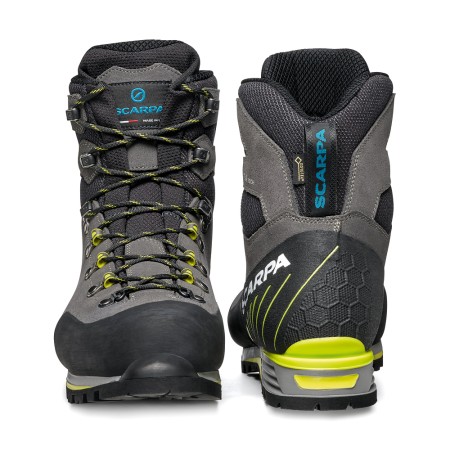 SCARPONI SCARPA MOD.MANTA TECH GTX SHARK-LIME ALPINISMO