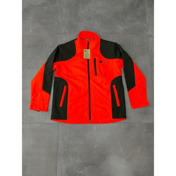 LA NUOVA REGINA GIACCA WILD HV SUPREME ORANGE SOFTSHELL