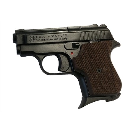 PISTOLA A SALVE BRUNI MOD. 315 AUTO NERO/LEGNO CAL 8 MM