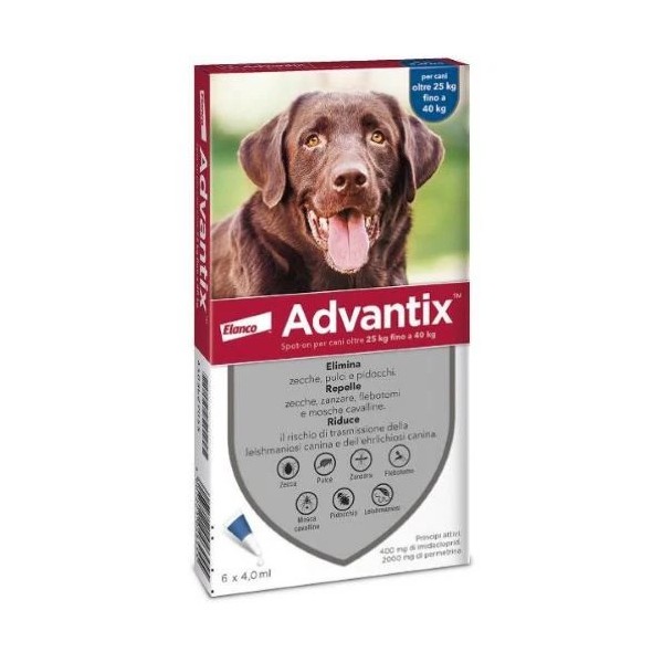 Advantix Spot On per cani 25-40 KG