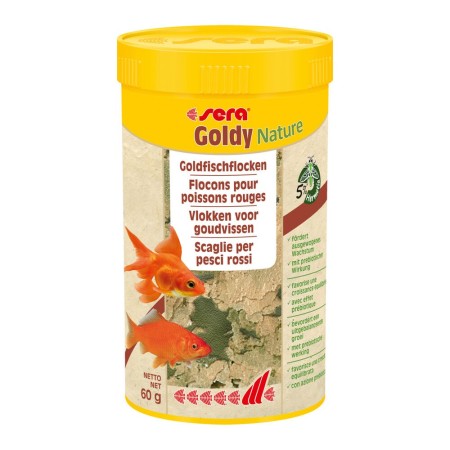 SERA GOLDY mangime in scaglie per pesci rossi 250 ML