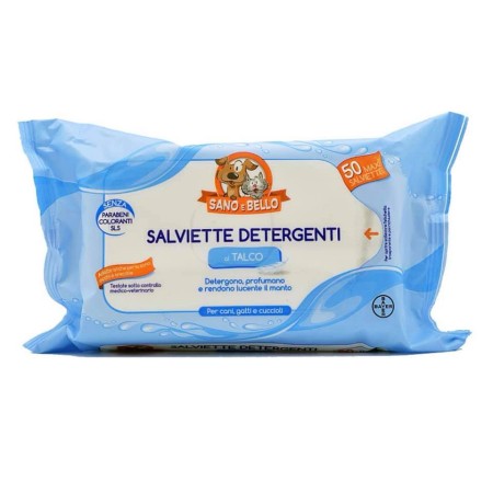 SALVIETTE DETERGENTI SANO E BELLI AL TALCO