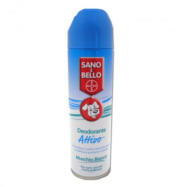 Bayer Deodorante Attivo al Muschio Bianco 250 ml