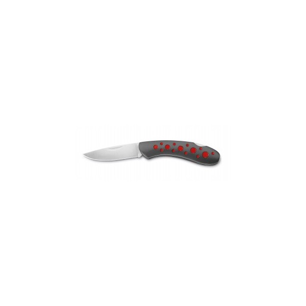 Coltello Tasca Manico Plastica Lama Inox Cm 16