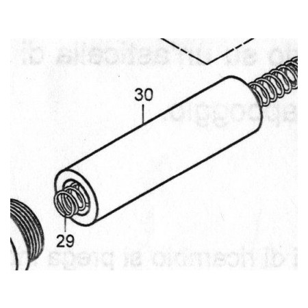 AMMORTIZZATORE DI RICAMBIO PER PISTOLA MATTAZIONE UBERTI CAL 22/380