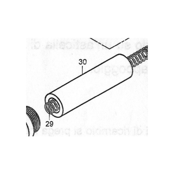 AMMORTIZZATORE DI RICAMBIO PER PISTOLA MATTAZIONE UBERTI CAL 22/380