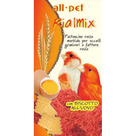 ALL-PET RIALMIX pastoncino rosso morbido per uccelli GR 300