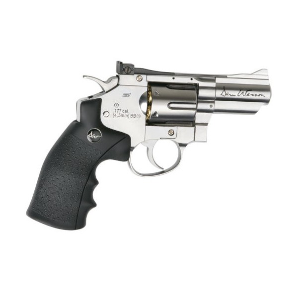 PISTOLA ASG REVOLVER DAN WESSON 2,5" CO2 -7,5j CAL 4,5 C.N. 400