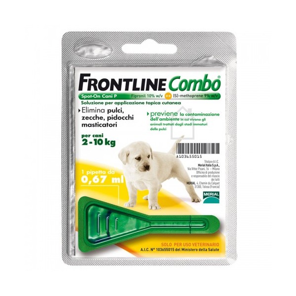 FRONTLINE COMBO CUCCIOLI 2-10 KG